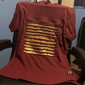 Phat Farm Short Sleeve Hooded Shirt